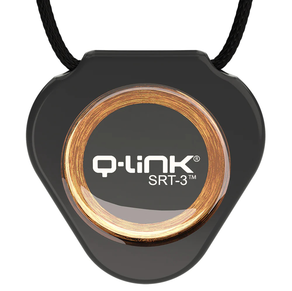 תליון קיו לינק אקרילי SRT3 שחור | Q-Link Acrylic SRT-3 Pendants
