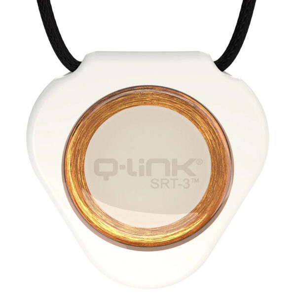 תליון קיו לינק אקרילי SRT3 לבן פרח החיים | Q-Link Acrylic SRT-3 Pendants