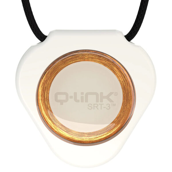 תליון קיו לינק אקרילי SRT3 לבן פרח הלוטוס | Q-Link Acrylic SRT-3 Pendants
