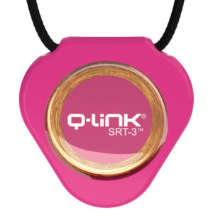 תליון קיו לינק אקרילי SRT3 ורוד | Q-Link Acrylic SRT-3 Pendants