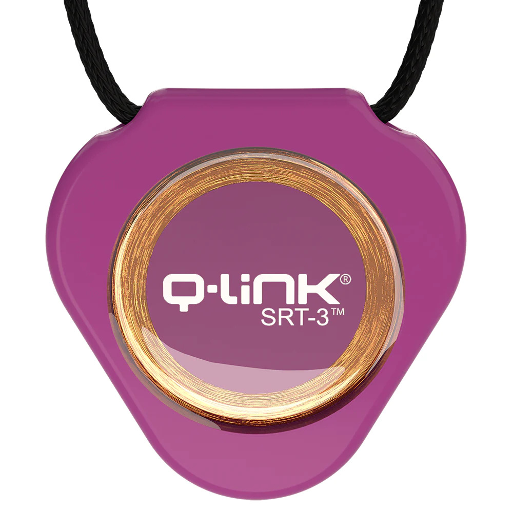 תליון קיו לינק אקרילי SRT3 סנגריה | Q-Link Acrylic SRT-3 Pendants