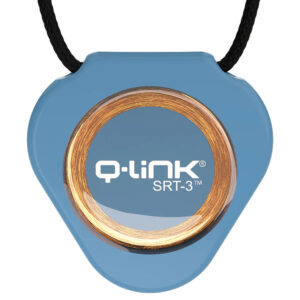 תליון קיו לינק אקרילי SRT3 טרנס כחול | Q-Link Acrylic SRT-3 Pendants