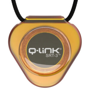 תליון קיו לינק אקרילי SRT3 אמבר שקוף | Q-Link Acrylic SRT-3 Pendants