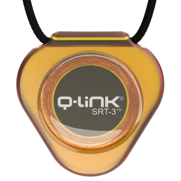 תליון קיו לינק אקרילי SRT3 אמבר שקוף | Q-Link Acrylic SRT-3 Pendants