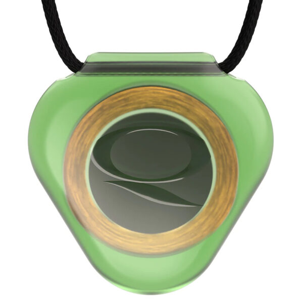 תליון קיו לינק אקרילי SRT3 אבן ירוקה שקוף | Q-Link Acrylic SRT-3 Pendants