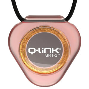 תליון קיו לינק אקרילי SRT3 ורוד שקוף | Q-Link Acrylic SRT-3 Pendants