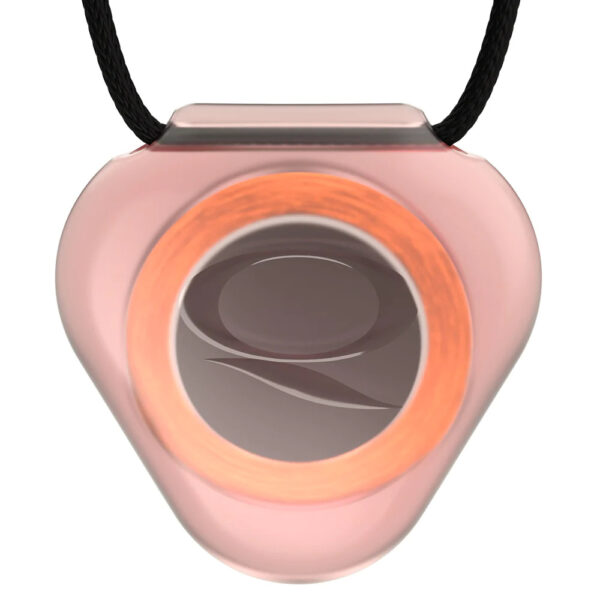 תליון קיו לינק אקרילי SRT3 ורוד שקוף | Q-Link Acrylic SRT-3 Pendants