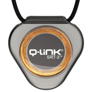 תליון קיו לינק אקרילי SRT3 כסוף שקוף | Q-Link Acrylic SRT-3 Pendants