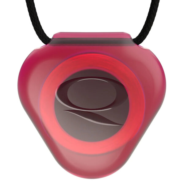 תליון קיו לינק אקרילי SRT3 אדמדם שקוף | Q-Link Acrylic SRT-3 Pendants
