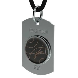 Q-Link .925 Silver SRT-3 Tag תליון קיו לינק עשוי כסף אמיתי