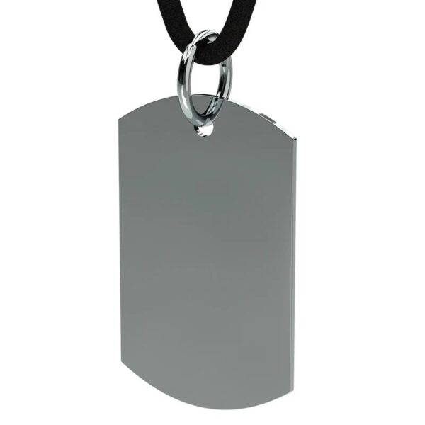 Q-Link .925 Silver SRT-3 Tag תליון קיו לינק עשוי כסף אמיתי